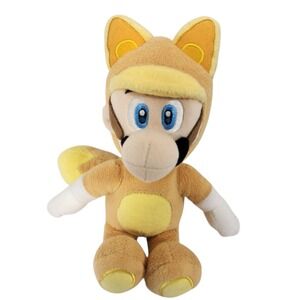 Super Mario Tanooki Mario Plush Stuffed Toy Nintendo Little Buddy‎